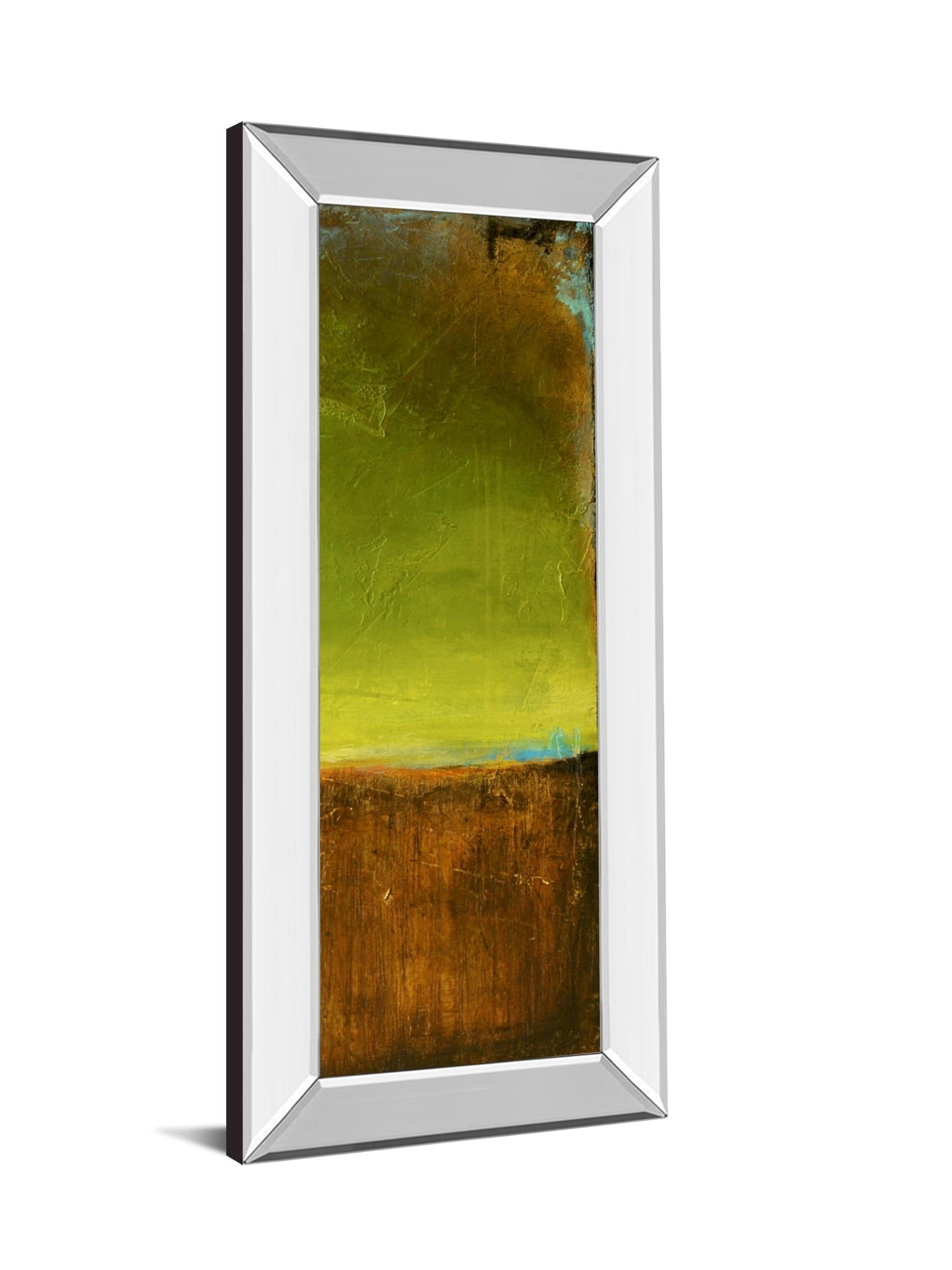 Mirrored Frame Antigua Bay Ii By Erin Ashley 18X42 Mirror Frame Print