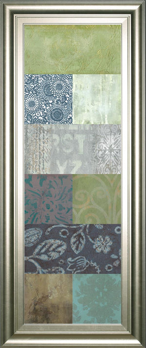 Zen Panel I By Vision Studio 18X42 Framed Print