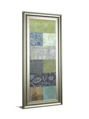 Zen Panel I By Vision Studio 18X42 Framed Print