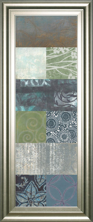 Zen Panel Ii By Vision Studio 18X42 Framed Print