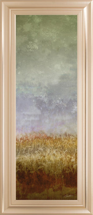 Lush Field Ii By John Butler 18X42 Framed Print