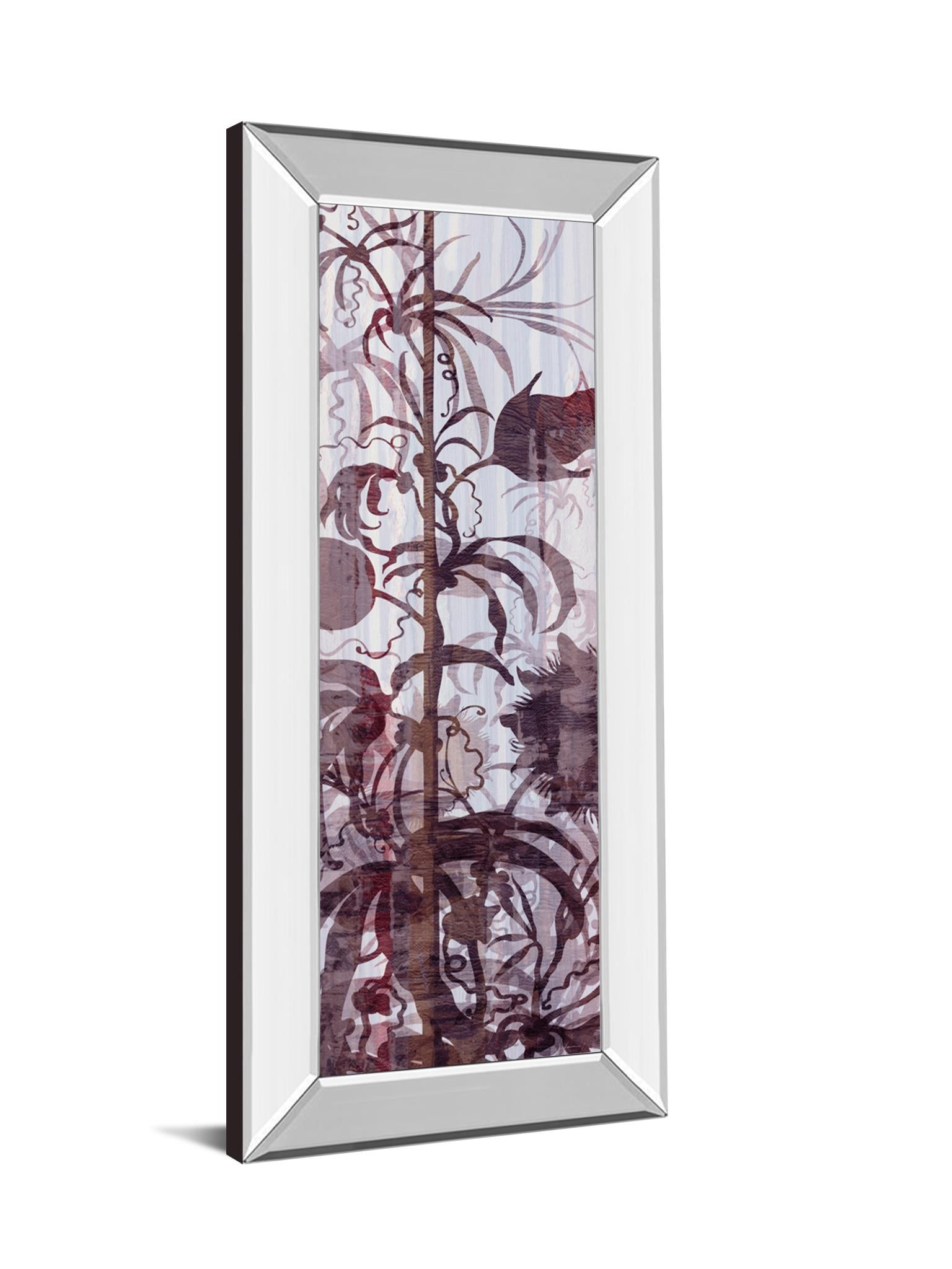 Mirrored Frame Climbers I By James Burghardt 18X42 Mirror Frame Print
