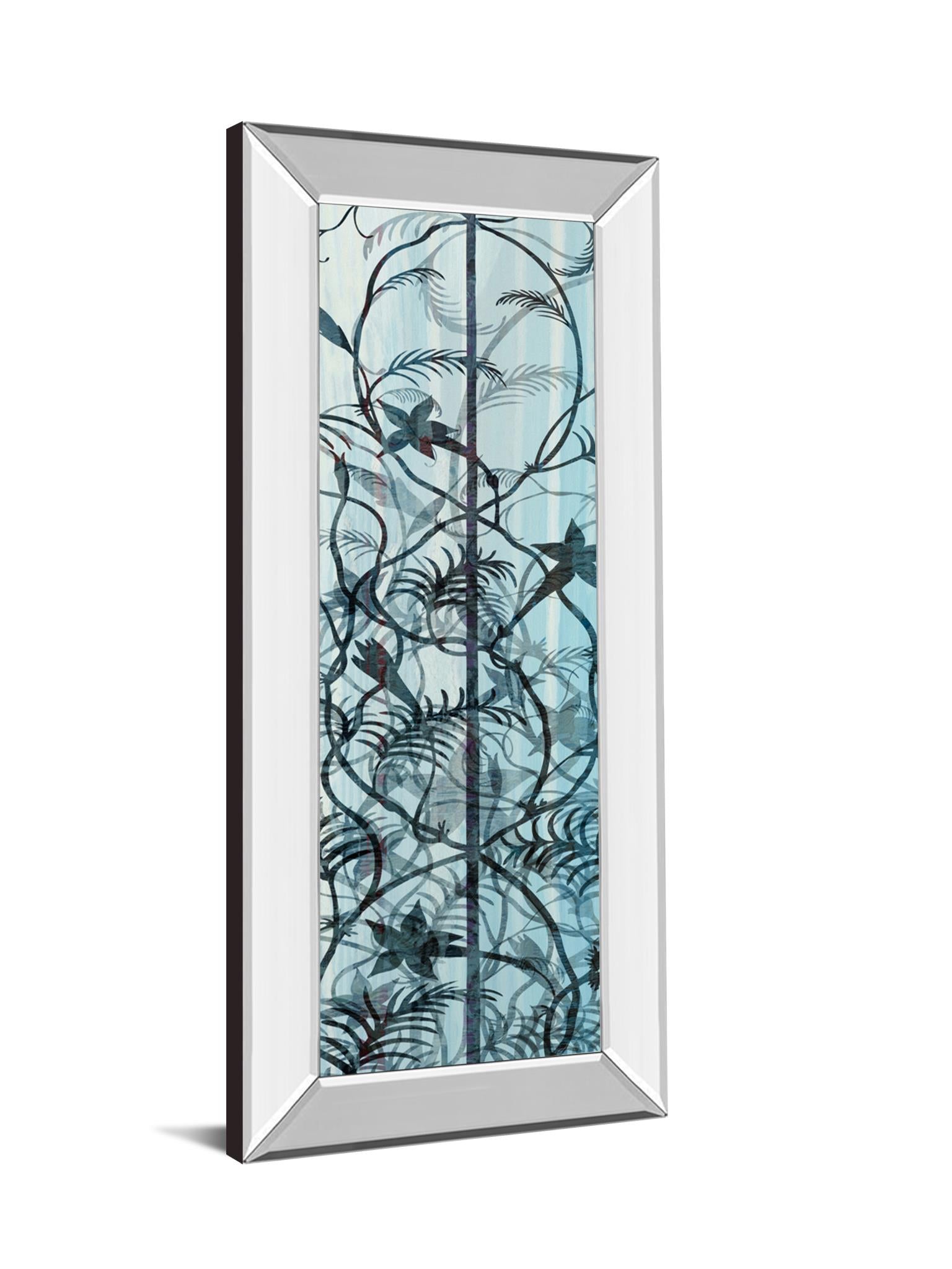 Mirrored Frame Climbers Ii By James Burghardt 18X42 Mirror Frame Print