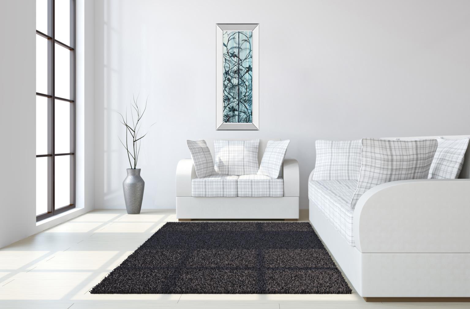 Mirrored Frame Climbers Ii By James Burghardt 18X42 Mirror Frame Print