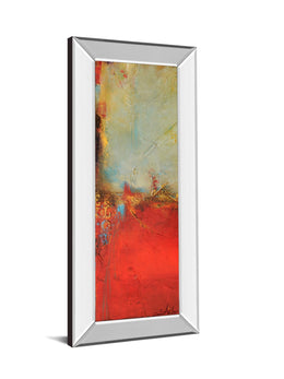 Mirrored Frame Chicago St. Rush I By Erin Ashley 18X42 Mirror Frame Print