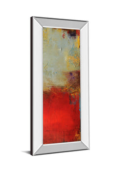 Mirrored Frame Chicago St. Rush Ii By Erin Ashley 18X42 Mirror Frame Print