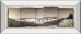 Mirrored Frame The Old Coast Road By Noah Bay 18X42 Mirror Frame Print