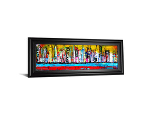 Skyline By Erin Ashley 18X42 Framed Print