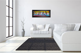 Skyline By Erin Ashley 18X42 Framed Print