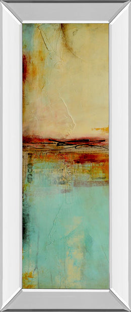 Mirrored Frame Eastside Story I By Erin Ashley 18X42 Mirror Frame Print