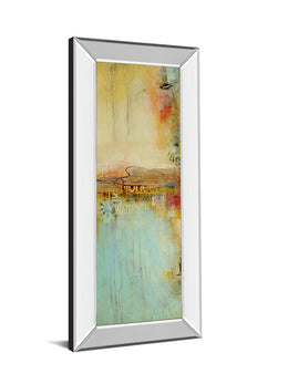 Mirrored Frame Eastside Story Ii By Erin Ashley 18X42 Mirror Frame Print
