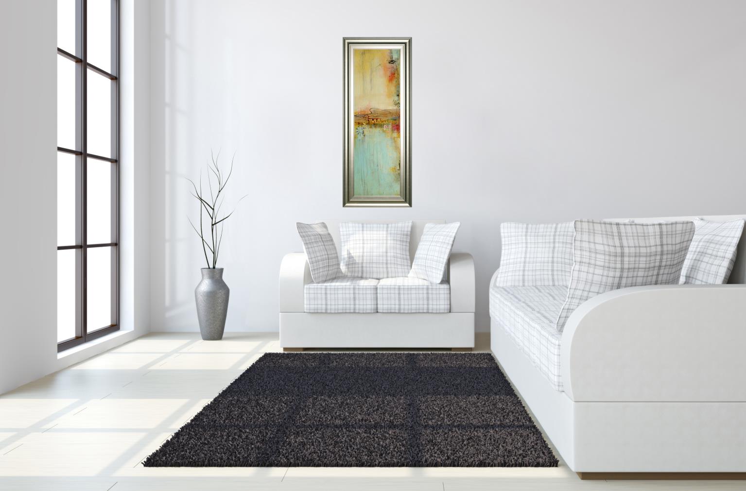 Eastside Story Ii By Erin Ashley 18X42 Framed Print