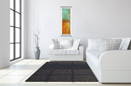Mirrored Frame Ten City Ii By Erin Ashley 18X42 Mirror Frame Print