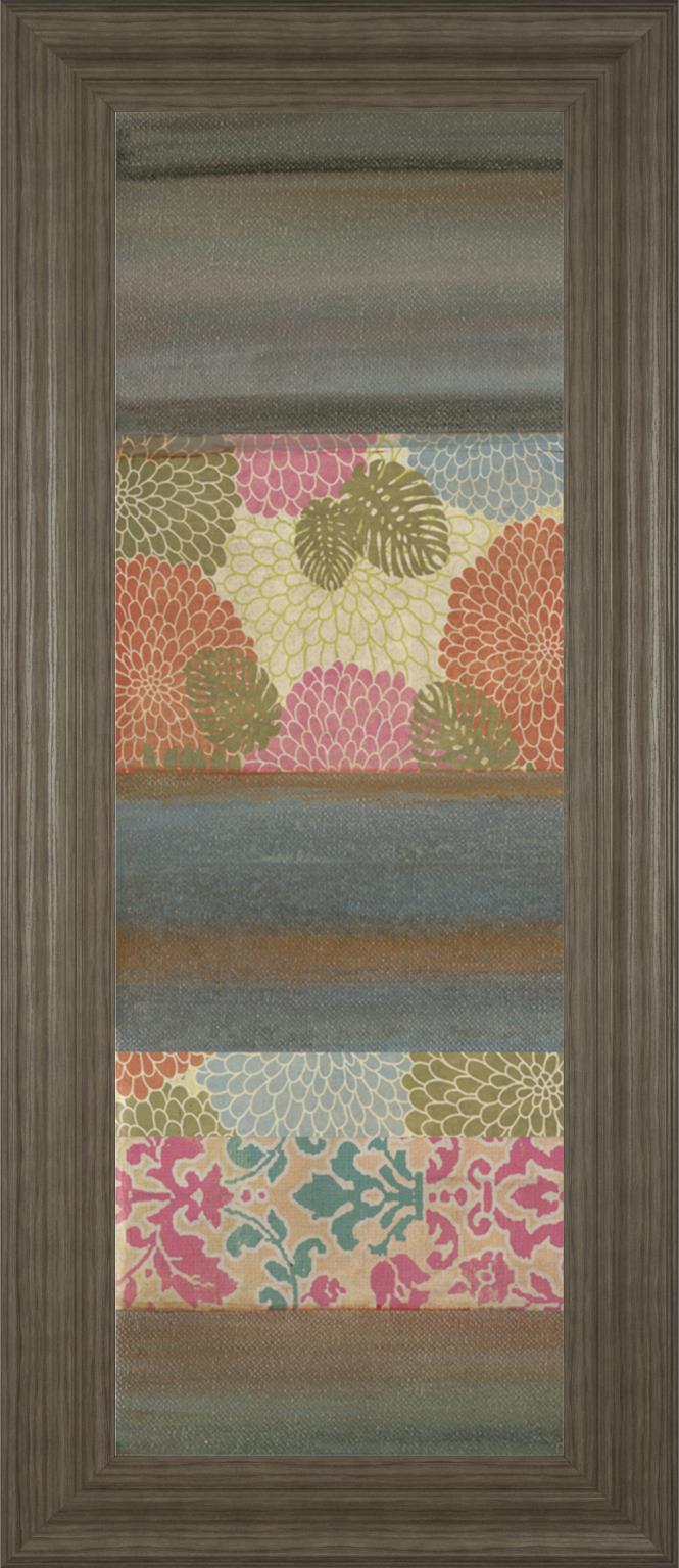 Pretty In Pink Iii By Willie Green-Aldridge 18X42 Framed Print