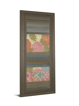 Pretty In Pink Iv By Willie Green-Aldridge 18X42 Framed Print