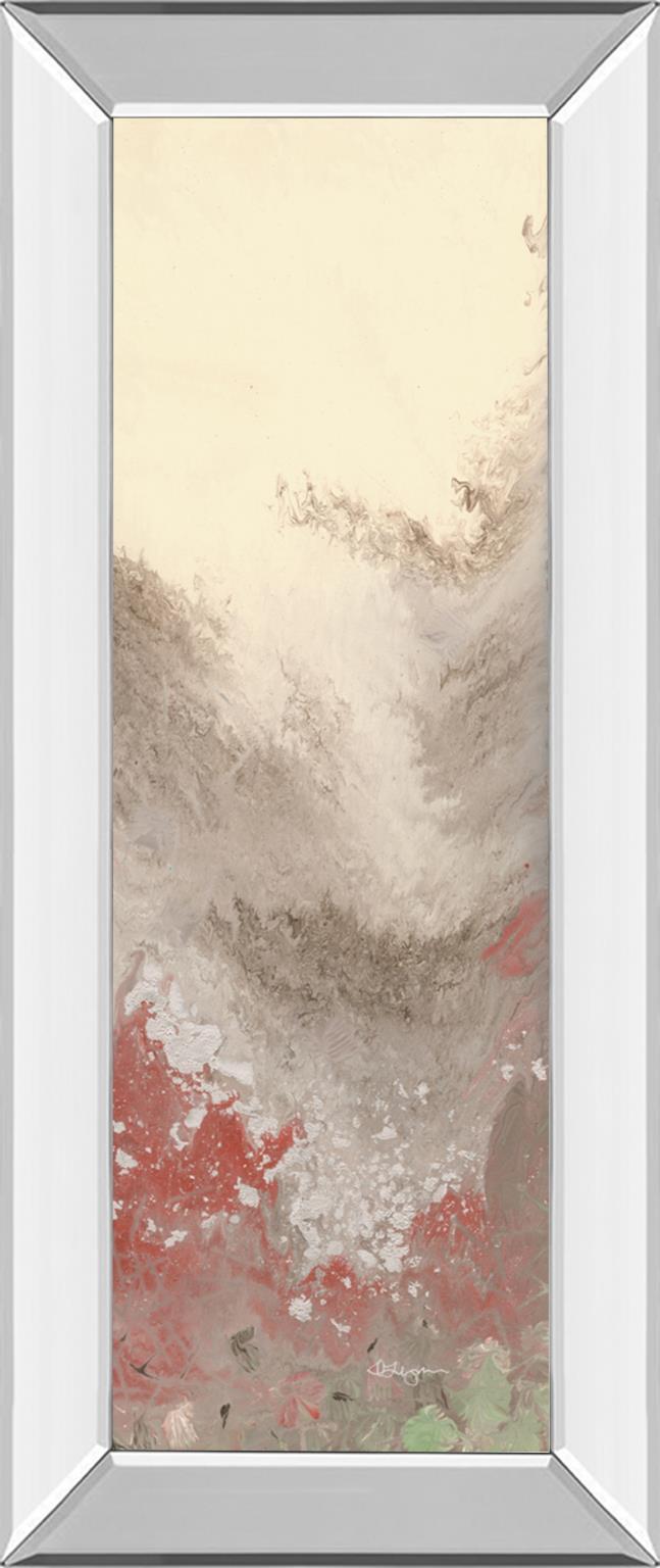 Mirrored Frame Sang Froid Ii By Dlynn Roll 18X42 Mirror Frame Print