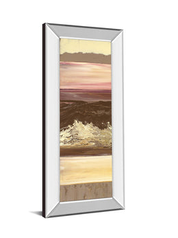 Mirrored Frame Down Under I By Dlynn Roll 18X42 Mirror Frame Print