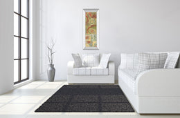 Mirrored Frame Moroccan Whimsy Ii By Karen Deans 18X42 Mirror Frame Print