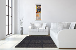 Mirrored Frame Hong Kong Post I By Erin Ashley 18X42 Mirror Frame Print