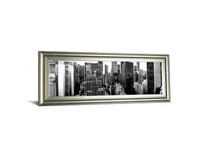 Panorama Of Nyc Vii By Jeff Pica 18X42 Framed Print