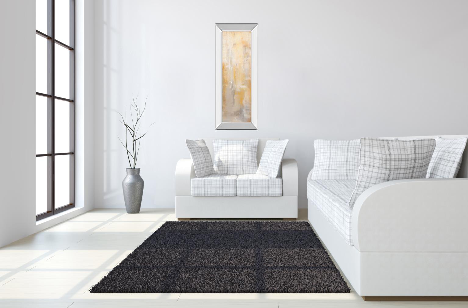 Mirrored Frame Careless Whisper Iii By Erin Ashley 18X42 Mirror Frame Print