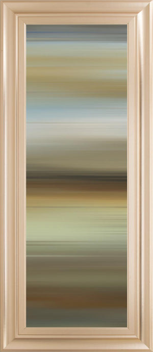 Abstract Horizon Ii By James Mcmaster 18X42 Framed Print