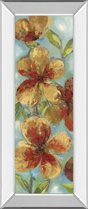 Mirrored Frame Bliss I By Asia Jensen 18X42 Mirror Frame Print