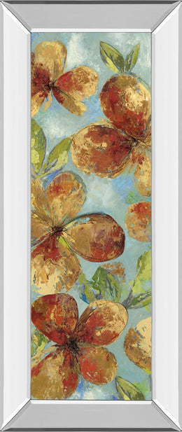 Mirrored Frame Bliss Ii By Asia Jensen 18X42 Mirror Frame Print