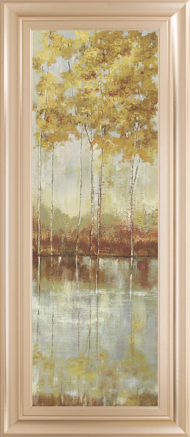 Reflections I  By Allison Pearce 18X42 Framed Print