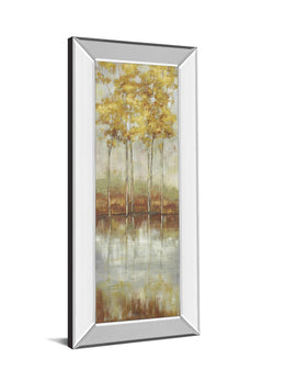 Mirrored Frame Reflections Ii By Allison Pearce 18X42 Mirror Frame Print
