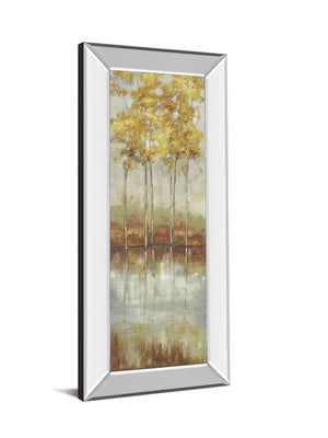 Mirrored Frame Reflections Ii By Allison Pearce 18X42 Mirror Frame Print