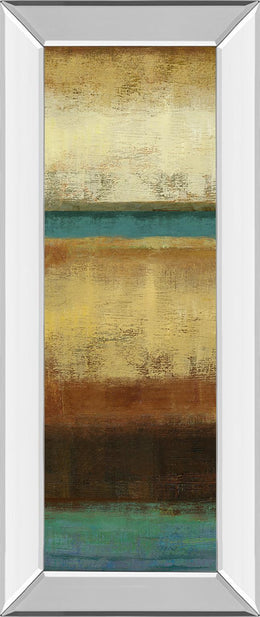 Mirrored Frame Earth  By Allison Pearce 18X42 Mirror Frame Print
