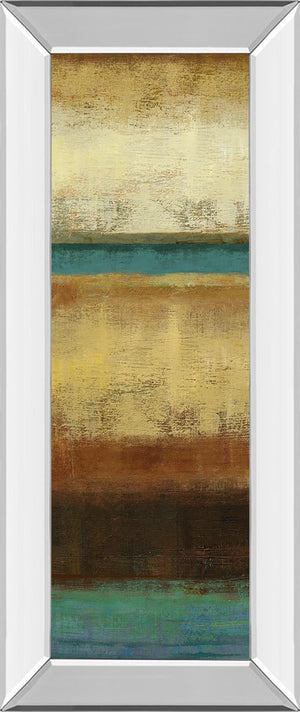 Mirrored Frame Earth  By Allison Pearce 18X42 Mirror Frame Print