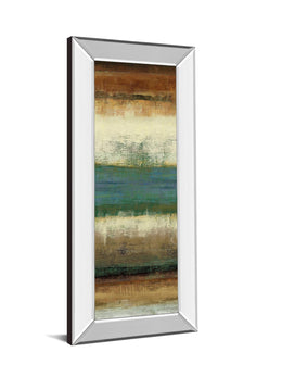 Mirrored Frame Sky By Allison Pearce 18X42 Mirror Frame Print