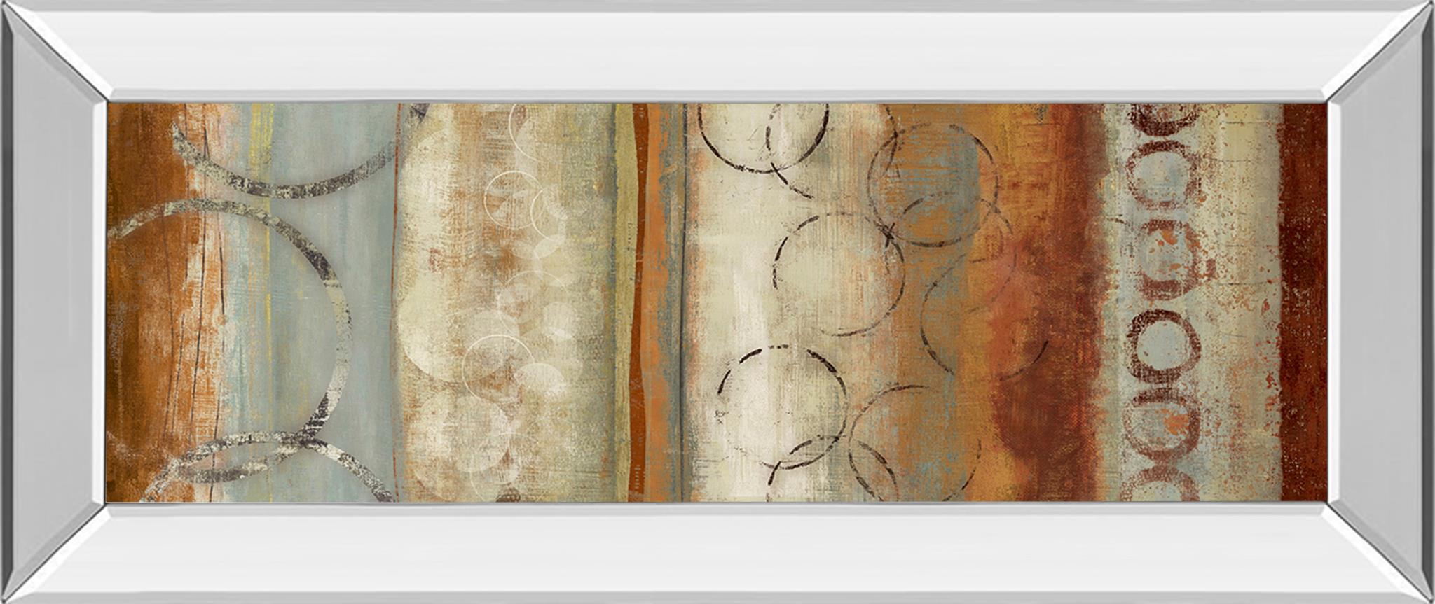 Mirrored Frame Juncture I By Tom Reeves 18X42 Mirror Frame Print