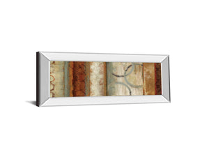 Mirrored Frame Juncture Ii By Tom Reeves 18X42 Mirror Frame Print