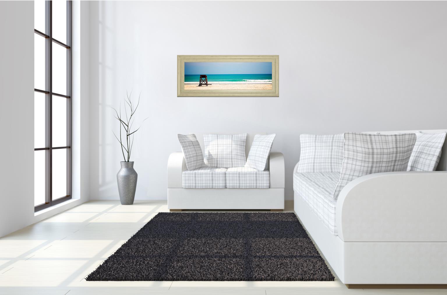 Off Duty  By Gail Peck 18X42 Framed Print