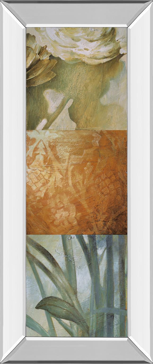 Mirrored Frame Square Choices By Thompson, L. 18X42 Mirror Frame Print