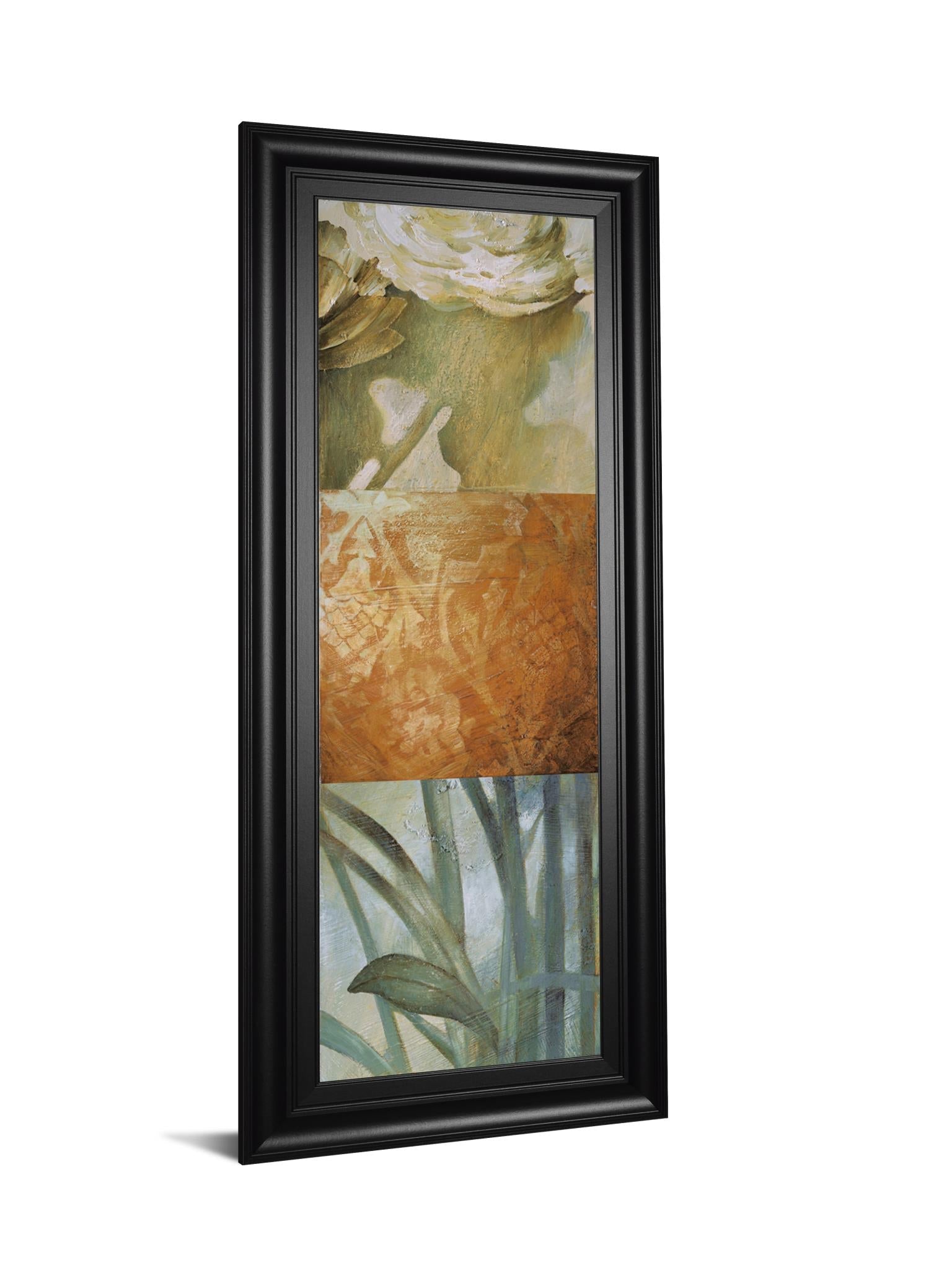 Square Choices By Thompson, L. 18X42 Framed Print