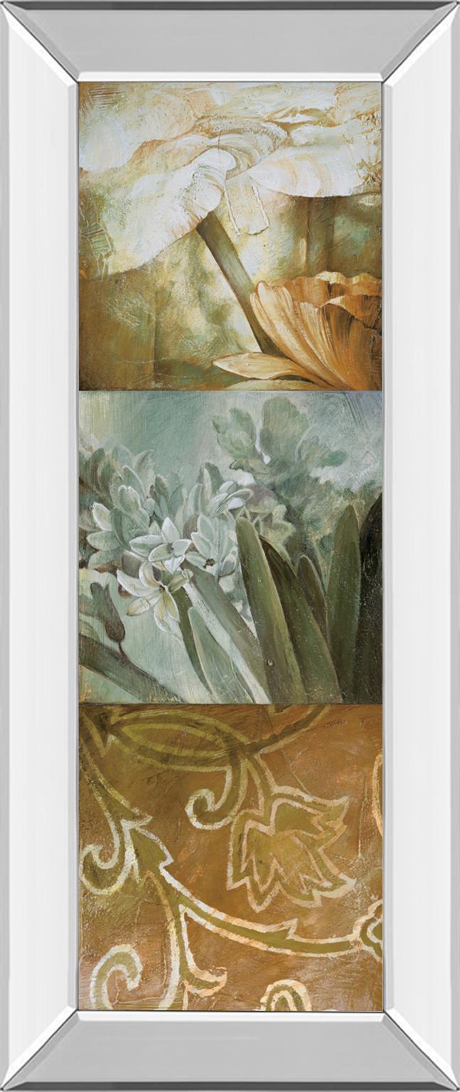 Mirrored Frame Square Choices By Thompson, L. 18X42 Mirror Frame Print