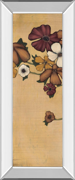 Mirrored Frame Wandering Bouquet By Maja 18X42 Mirror Frame Print