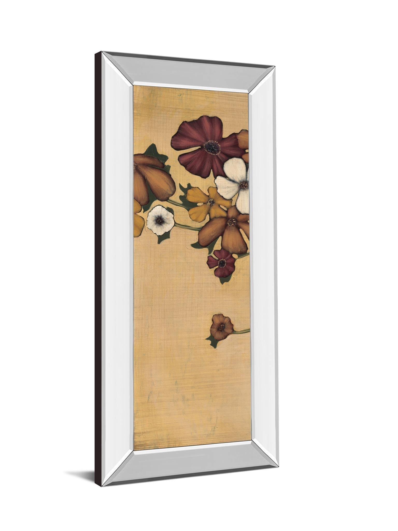 Mirrored Frame Wandering Bouquet By Maja 18X42 Mirror Frame Print