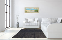 Catching The Wind Ii By Sally Swatland 18X42 Framed Print
