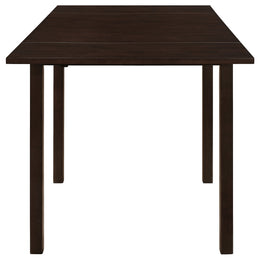 Kelso  Drop Leaf Dining Table Set Cappuccino and Tan