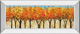 Mirrored Frame Avenue By Mark Chandon 18X42 Mirror Frame Print