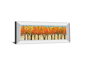 Mirrored Frame Avenue By Mark Chandon 18X42 Mirror Frame Print
