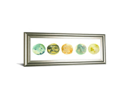 Planetary Vii By June Erica Vess 18X42 Framed Print