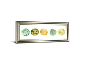 Planetary Vii By June Erica Vess 18X42 Framed Print