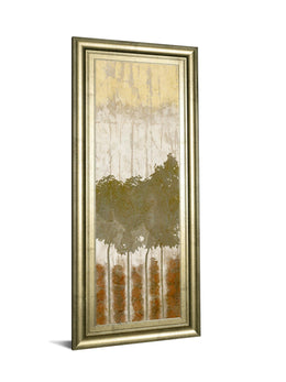 Nature'S Quartet I By Alonzo Saunders 18X42 Framed Print