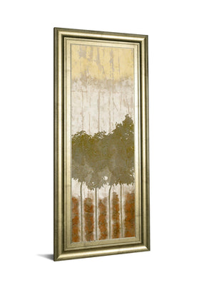 Nature'S Quartet I By Alonzo Saunders 18X42 Framed Print